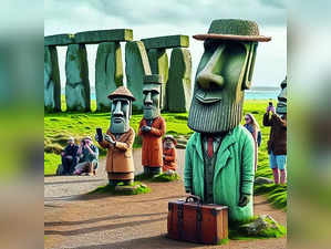 WHETHER VISITING STONEHENGE OR EASTER ISLAND, EVERYBODY MUST GET STONED