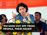 Priyanka Vadra slams BJP at poll rally in Jalore: 'PM Modi cut off from people, their issues'