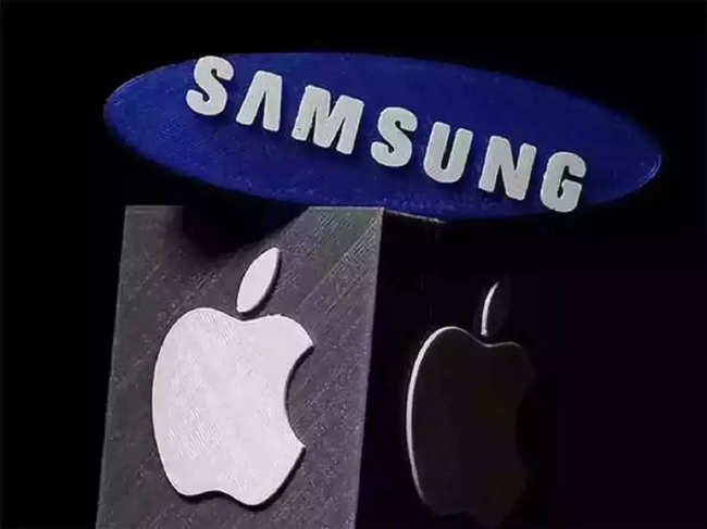 Apple samsung phone makers