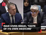 Iran-Israel War: A sharp dig at UN floor, Tehran calls attack on Jewish state act of 'self-defence'