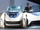 Honda's  electric Micro Commuter Concept city vehicle