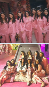 Inside Pics Of Radhika Merchant's Fabulous Pink Bridal Shower With Her Friends