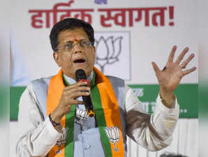 Union Minister and BJP candidate from Mumbai North constituency Piyush Goyal