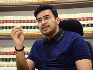 Cooperative Bank Scam: Congress lodges complaint against Tejasvi Surya after scuffle over queries on bank's future
