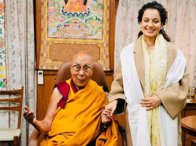 Kangana Ranaut reflects on her 'divine meeting' with Dalai Lama in Dharamshala