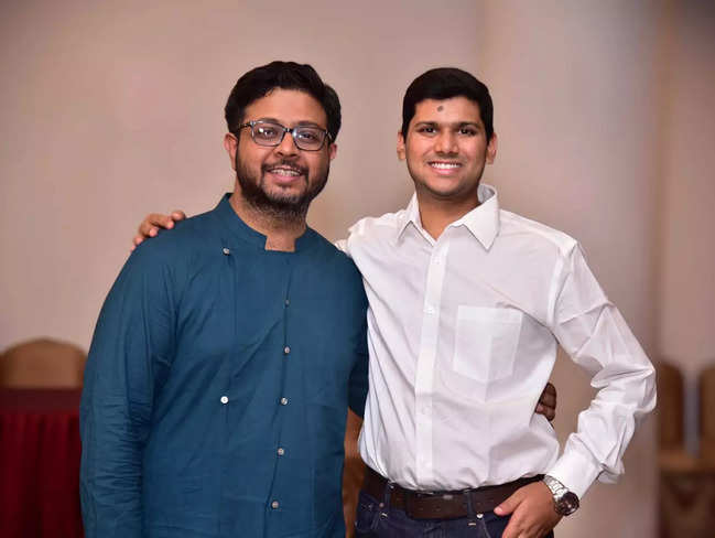 ClickPost Founders- Naman Vijay and Prashant Gupta