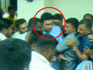 Video: Complaint filed with EC over alleged ruckus at BJP MP Tejasvi Surya's 'meet and greet' event