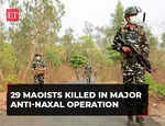 Chhattisgarh: 29 Maoists killed in major anti-Naxal operation in Kanker; 3 security personnel hurt