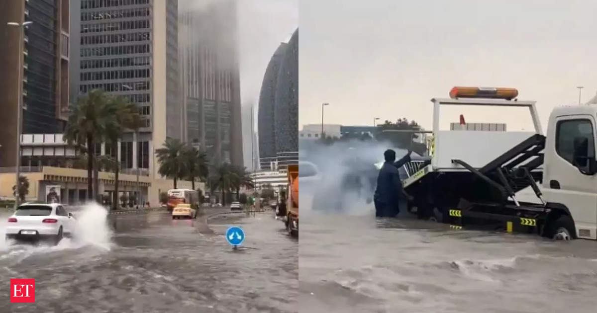 Dubai flood: Watch time lapse video of the massive storm that caused a record flood in one of the world's
