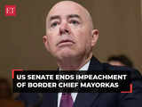 US Senate dismisses two articles of impeachment against Homeland Security secretary, ends trial