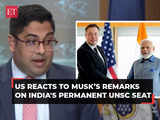 Elon Musk bats for India’s permanent seat at UNSC; 'support reforms to UN institutions, US reacts