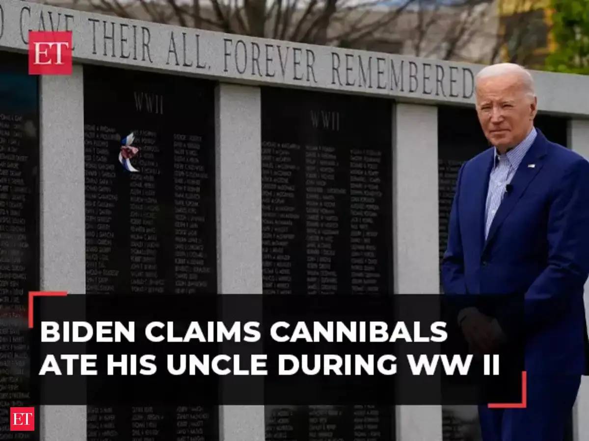 Biden claims cannibals ate his uncle during World War II; US govt ...