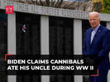 Biden claims cannibals ate his uncle during World War II; US govt records say otherwise