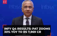 Infosys Q4 Results: Profit zooms 30% YoY to Rs 7,969 cr; co pegs FY25 revenue growth at 1-3%