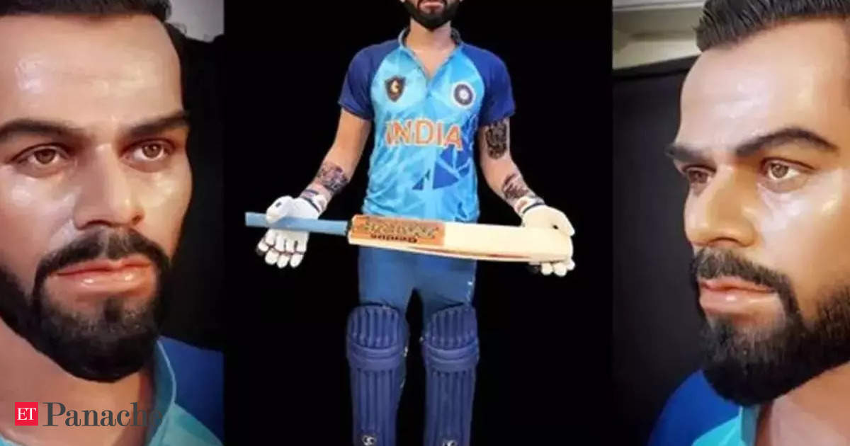 Virat Kohli now has a replica made of wax in Jaipur Museum!