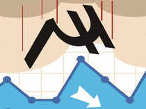Rupee drops to record low as risk aversion boosts dollar