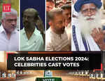 Lok Sabha Elections 2024: Celebrities cast their votes