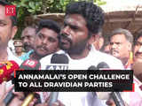 'Open challenge to all Dravidian parties…', Annamalai’s rebut on DMK’s 1000 cr allegations