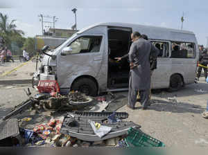 5 Japanese workers narrowly escape suicide bombing that targeted their vehicle in Pakistan