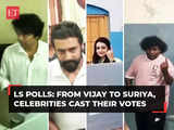 Lok Sabha Elections 2024: From Vijay to Suriya to Trisha Krishnan, celebrities cast their votes