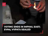 Lok Sabha Elections 2024 Phase 1 Polling: Voting ends in Imphal east; EVMs, VVPATs sealed 1 80:Image