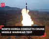 North Korea tests 'super-large' cruise missile warhead and new anti-aircraft missile