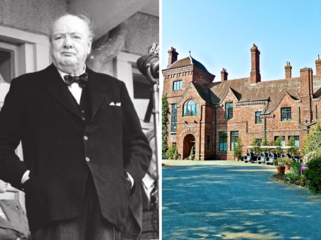 Winston Churchill and Aldwark Manor