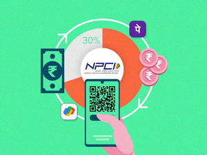 NPCI market cap PhonePe Google Pay market share Digital payments ETTECH