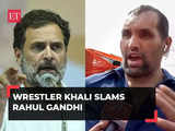 'What PM Modi has done...': Wrestler Khali slams Rahul Gandhi amid Lok Sabha elections