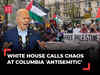 Columbia University protests continue for 5th day, Biden warns 'alarming surge of antisemitism'