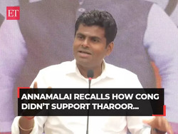 'Didn’t even ask for…', Annamalai recalls how Cong didn’t support Tharoor’s UN Secy-Gen candidature