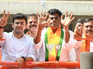‘Karnataka is ATM for Congress’, says Annamalai, teams up with Tejasvi Surya to campaign in Bengaluru South