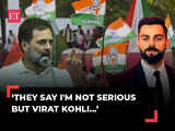 'They say I'm not serious but Virat Kohli, Aishwarya are serious...': Rahul Gandhi's rant on media 1 80:Image