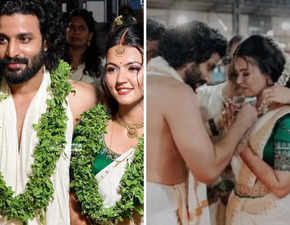 ‘Manjummal Boys’ star Deepak Parambol weds fiancée Aparna Das in intimate Malayali ceremony, pics go viral
