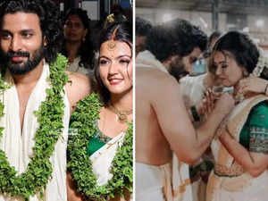 ‘Manjummal Boys’ star Deepak Parambol weds fiancée Aparna Das in intimate Malayali ceremony, pics go:Image