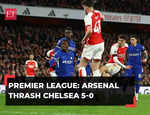 Arsenal thrash Chelsea 5-0, secure top spot in English Premier League table