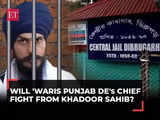 Jailed Amritpal Singh likely to contest Lok Sabha elections from Punjab's Khadoor Sahib seat 1 80:Image