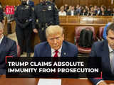 US: Trump claims absolute immunity from prosecution; Supreme Court arguments begin