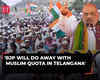 LS Elections 2024:‘Will end Muslim reservation granted by Congress & TRS’, says Amit Shah in Telangana