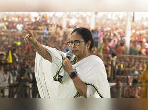 North Dinajpur: West Bengal Chief Minister Mamata Banerjee during an election ca...