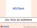 HCL Tech Q4 Results: PAT rises marginally to Rs 3,995 crore,:Image