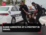 Israel-Palestine War: Rabbi arrested at a protest in Israel demanding a ceasefire in Gaza