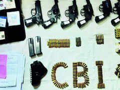 CBI Seizes Huge Cache of Arms in Sandeshkhali