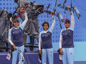 Archery WC: India women's team wins gold:Image