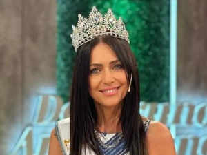 An ageless beauty queen! 60 yr-old Argentinian lawyer makes history, gets crowned as Miss Buenos Air:Image