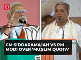 'Modi is lying to polarise votes…': CM Siddaramaiah vs PM over 'Muslim quota in Karnataka' 1 80:Image