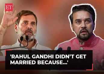 Anurag Thakur hits out at RaGa over wealth distribution remarks, 'Rahul Gandhi didn’t get married because…'