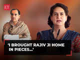 ‘I brought Rajiv Ji home in pieces’: Priyanka Gandhi Vadra at election rally in Gujarat 1 80:Image