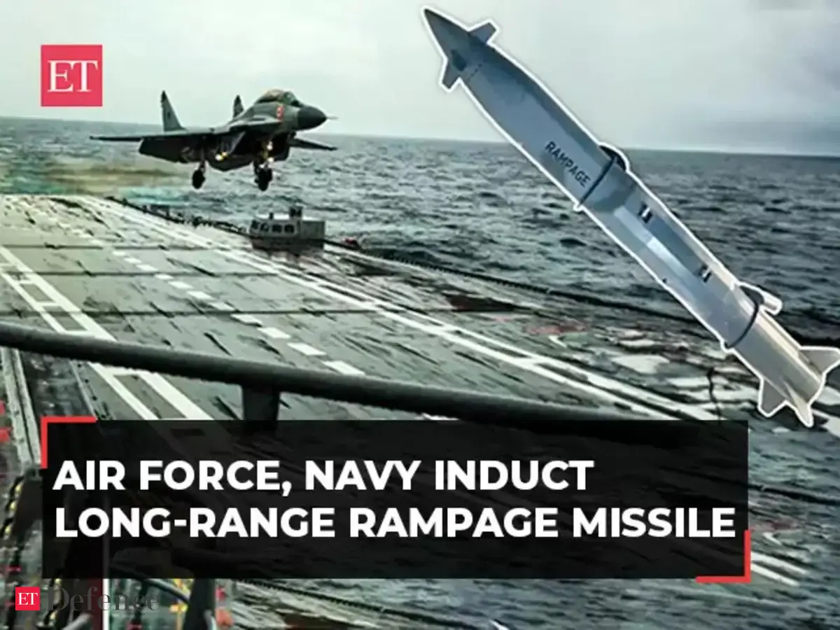 'Rampage': IAF, Indian Navy induct air-to-surface missile used by ...