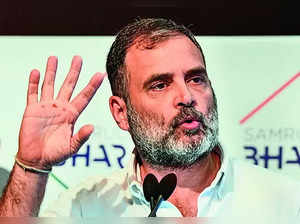 Rahul: BJP-RSS trying to finish democracy, destroy Constitution